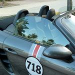 Glaswindschott Glass winddeflector Porsche Boxster 718 UR-Windschott