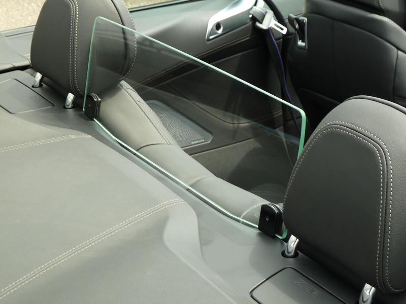 Glaswindschott von UR-Windschott für Ihren BMW G14 8er Cabrio Windrestrictor Winddeflector Glass